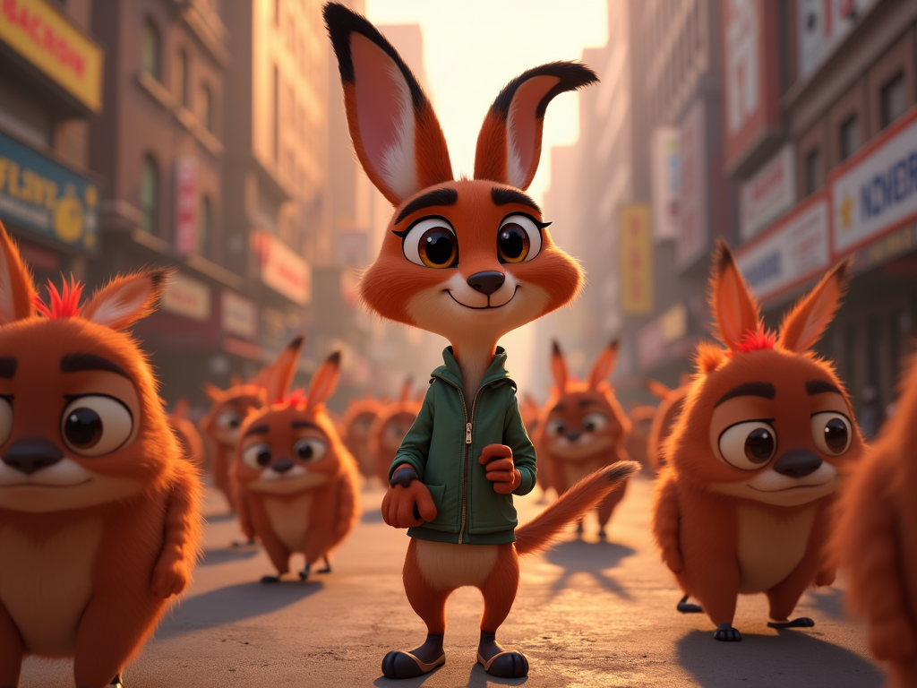 Imagined Zootopia Stampede