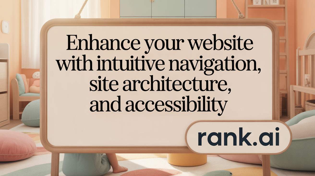 Enhance Your SEO with Intuitive Navigation, Site Architecture, and Accessibility