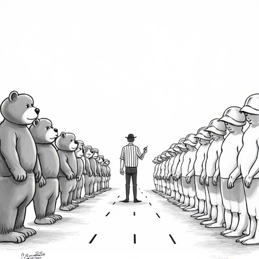 Bears Preseason Opener Against Dolphins at Soldier Field single-panel cartoon