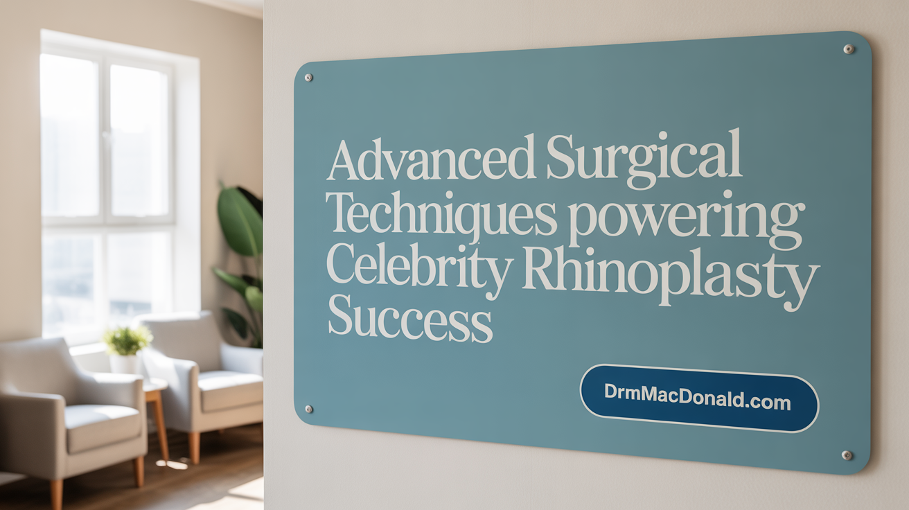 Advanced Surgical Techniques Powering Celebrity Rhinoplasty Success