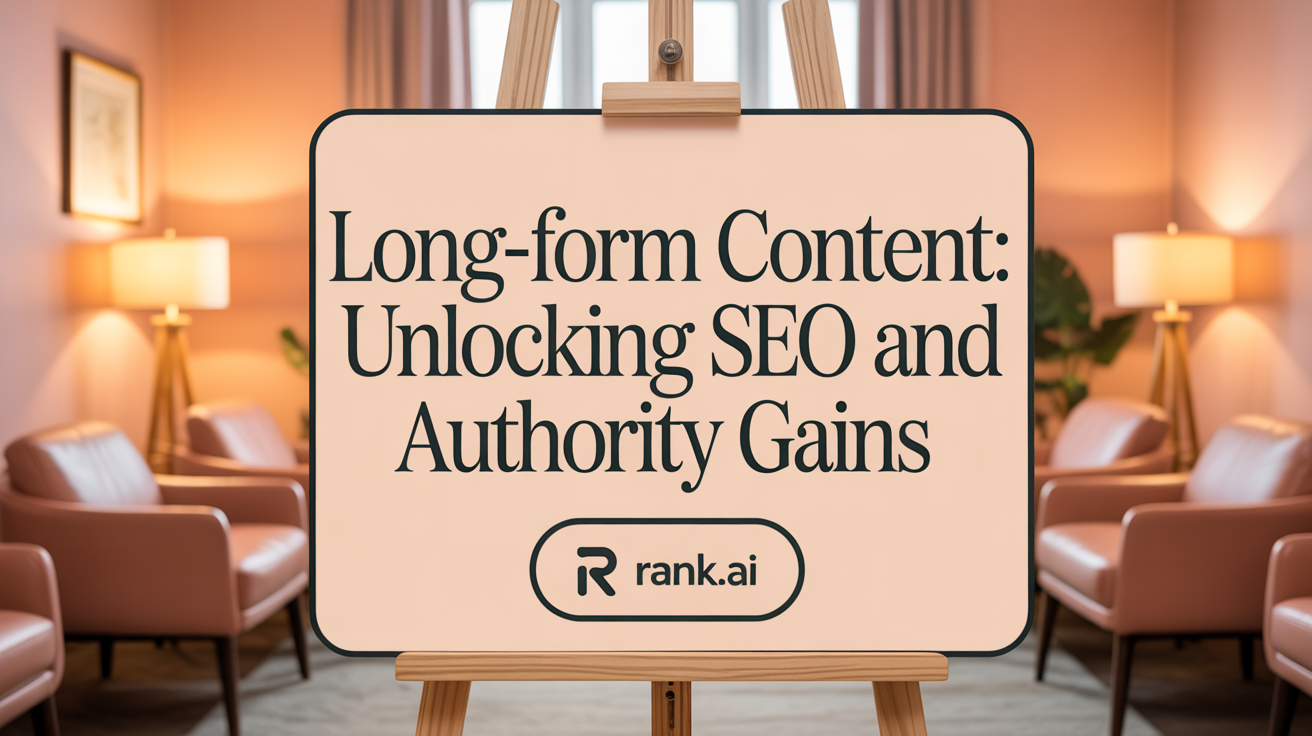 Long-Form Content: Unlocking SEO and Authority Gains
