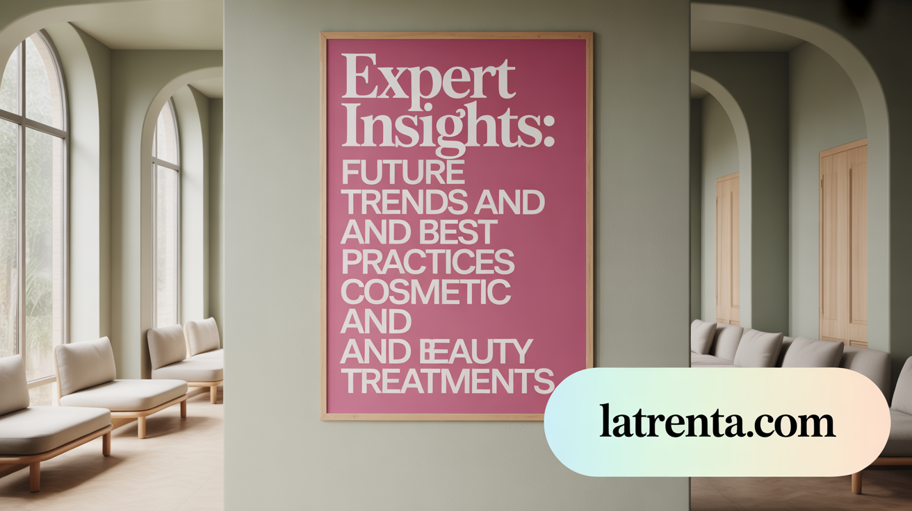 Expert Insights: Future Trends and Best Practices in Aesthetic Treatments