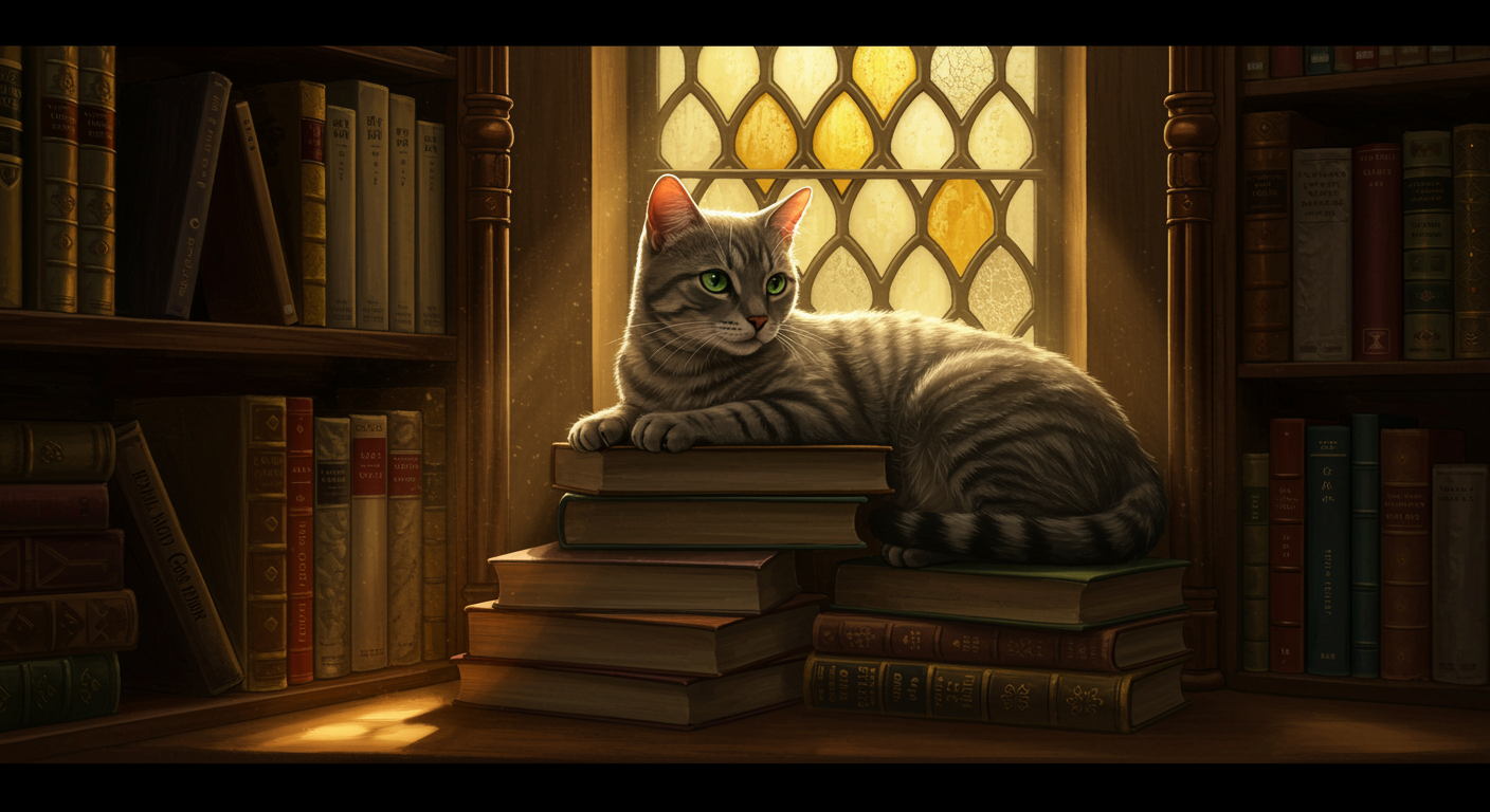 gray tabby cat