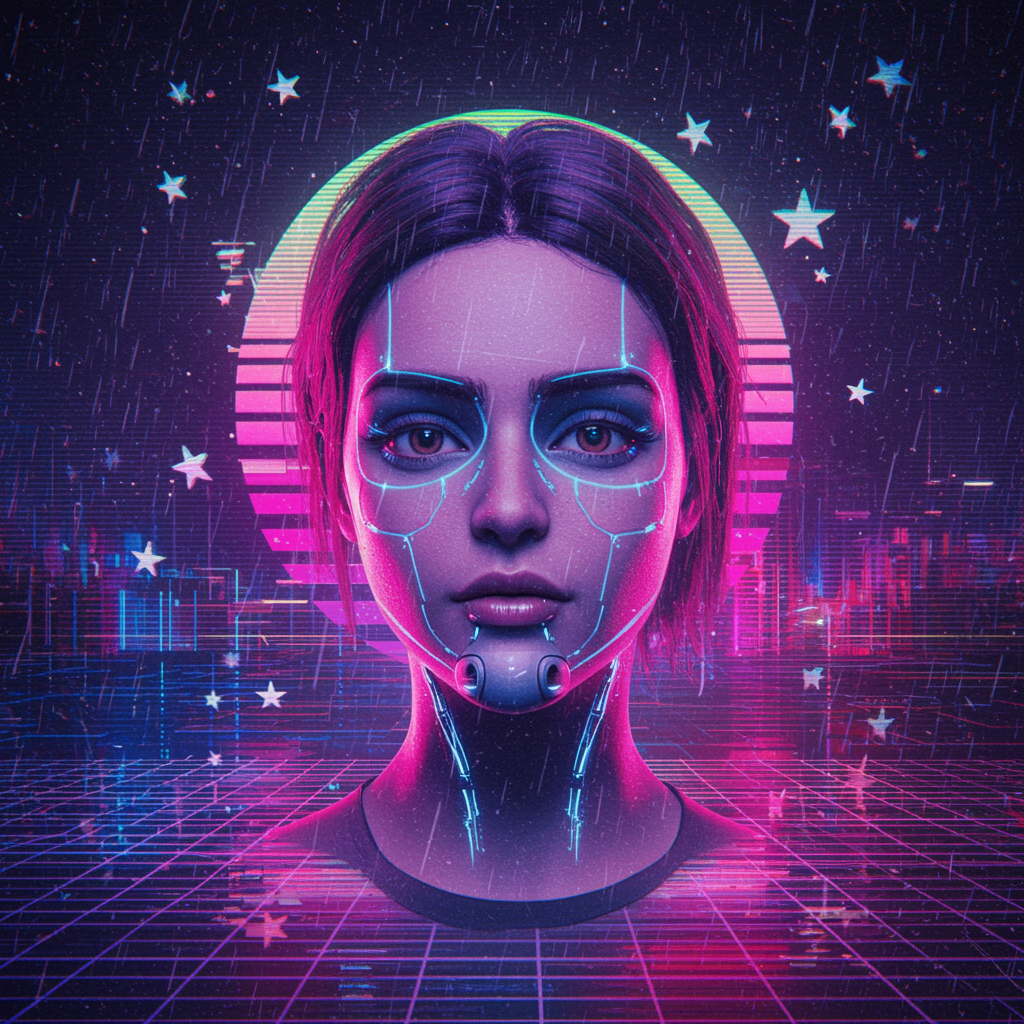 cyber y2k star pfp