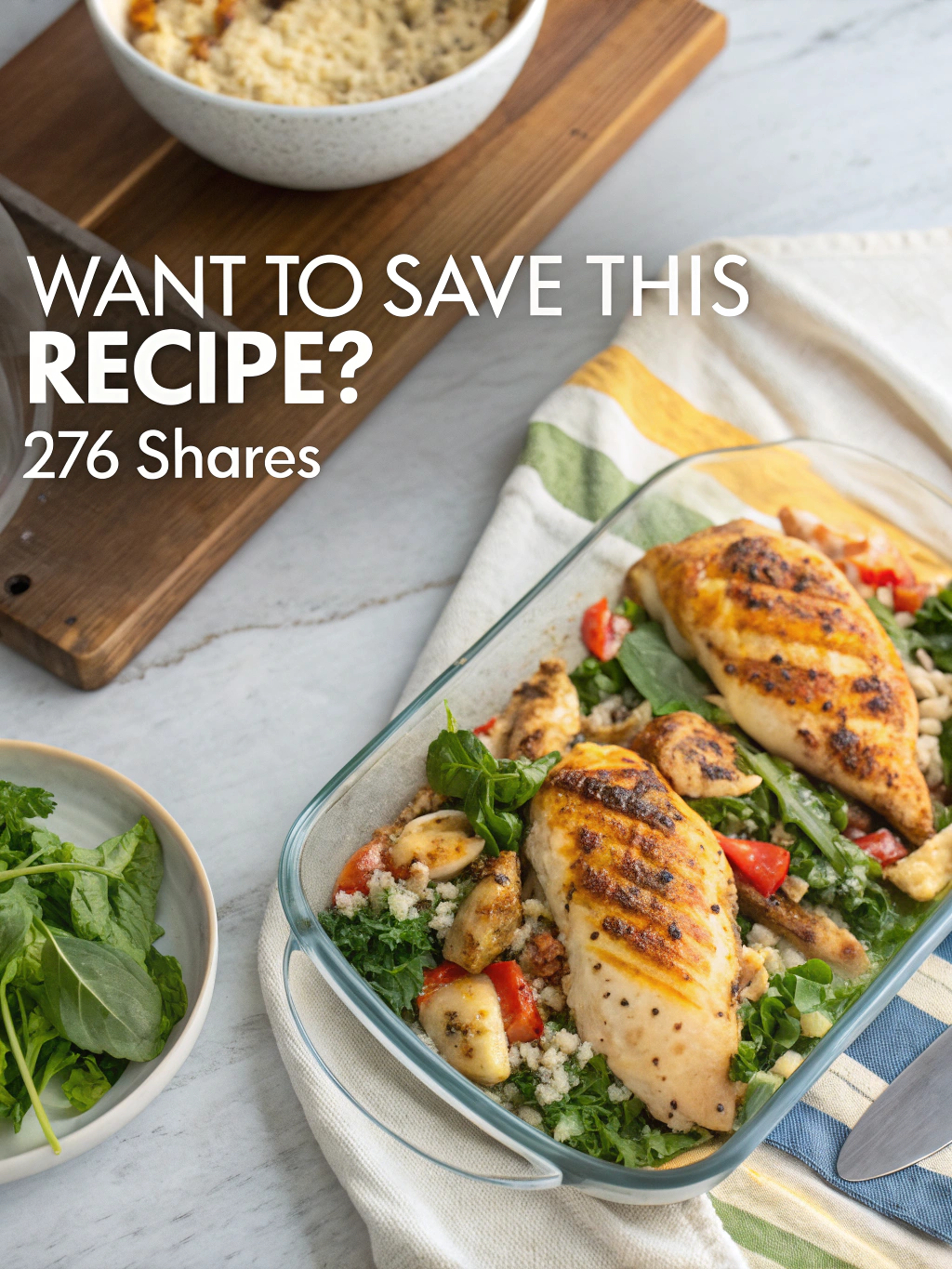 Recipe preparation steps