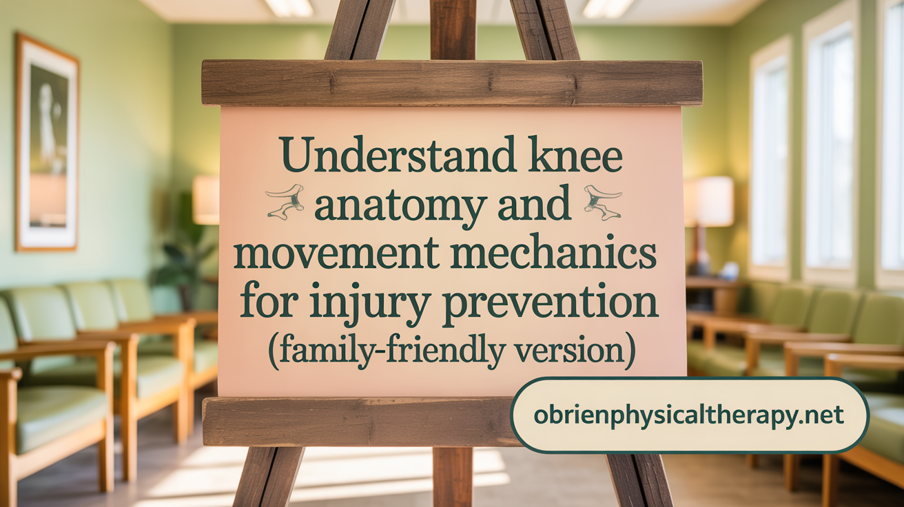 Understand Knee Anatomy and Movement Mechanics for Injury Prevention
