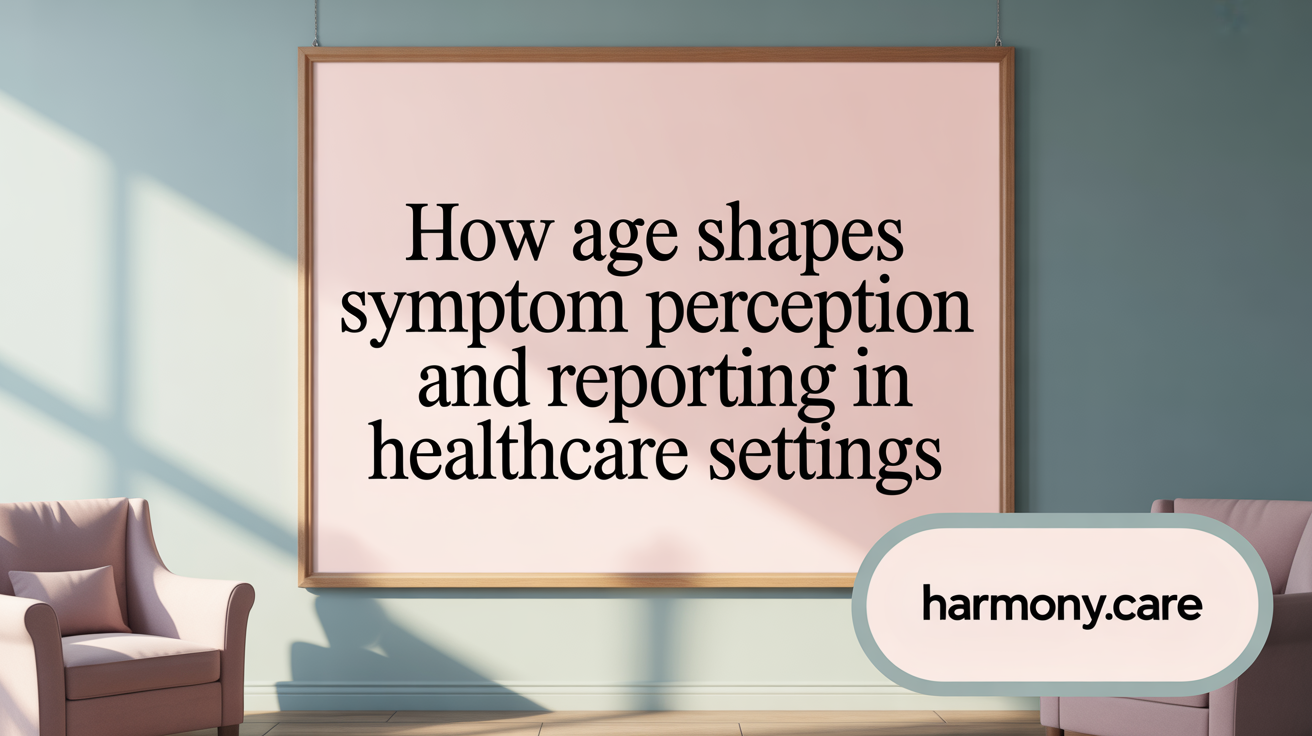 How Age Shapes Symptom Perception and Reporting in Hospice Care