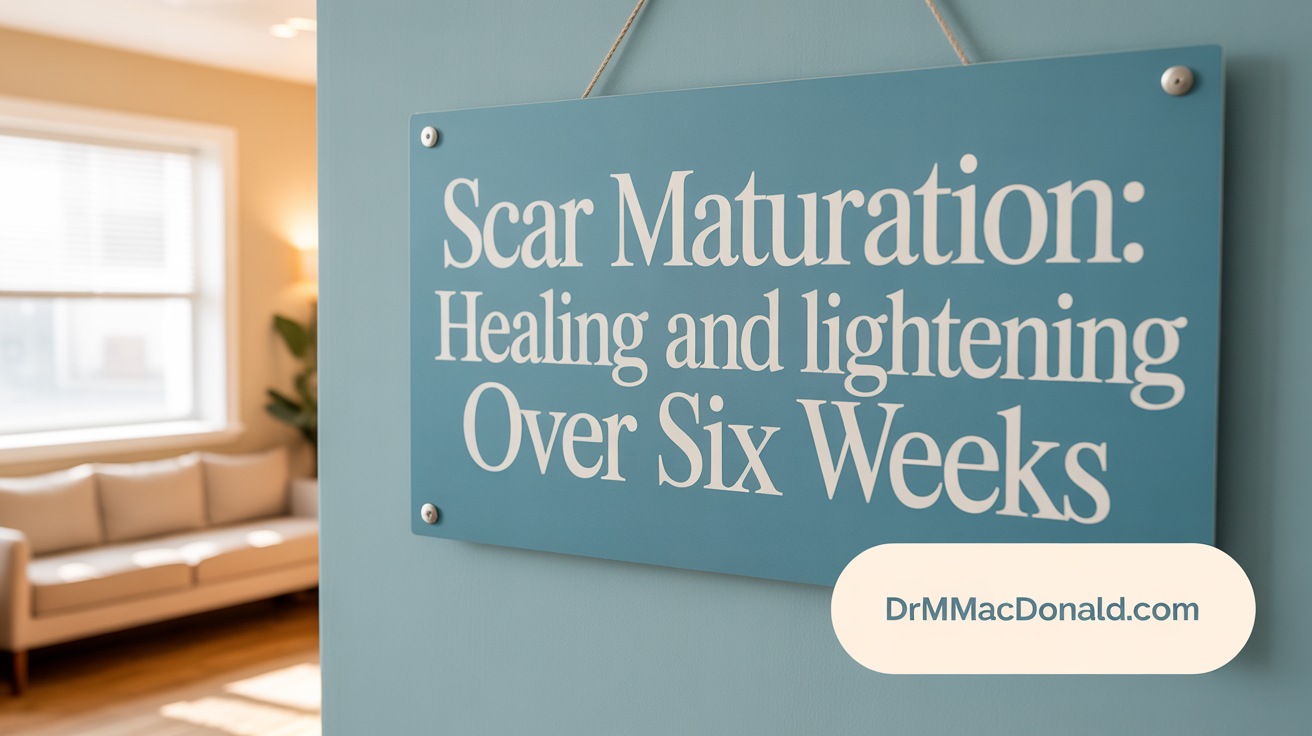 Scar Maturation: Healing and Lightening Over Six Weeks