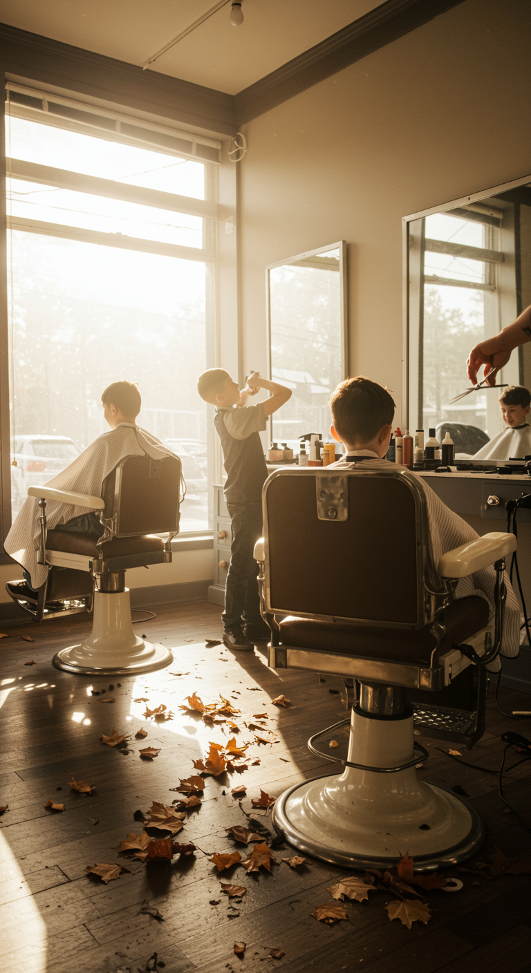 boys haircut photos
