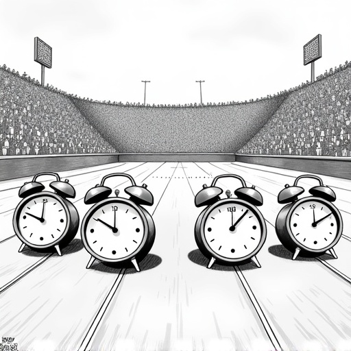 Preseason Football Games Scheduled for Saturday single-panel cartoon