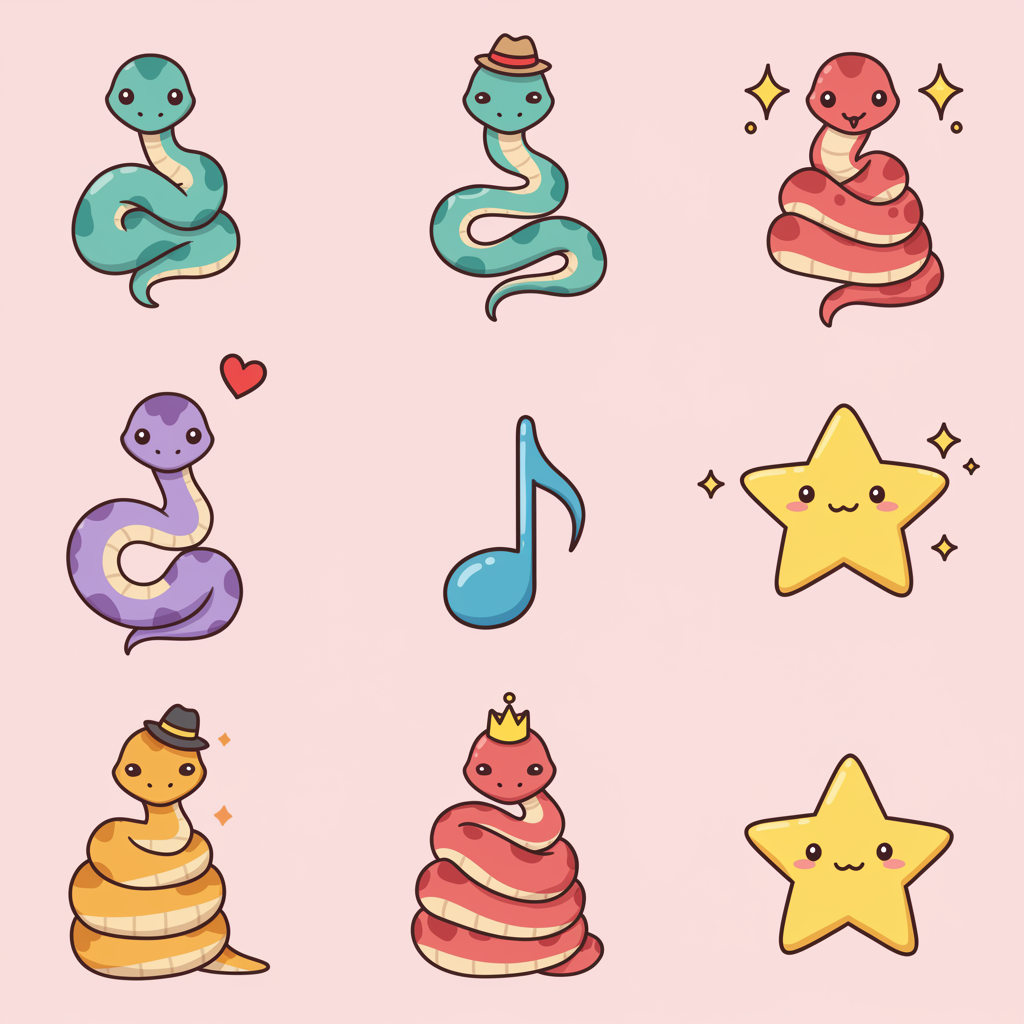 cute snakes