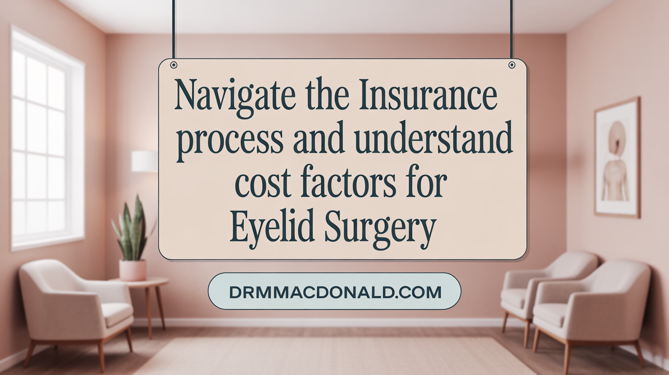 Navigate the Insurance Process and Understand Cost Factors for Eyelid Surgery
