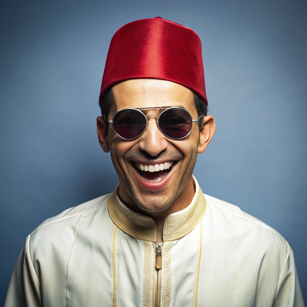 Playful Moroccan Fashion: Traditional Attire with a Twist