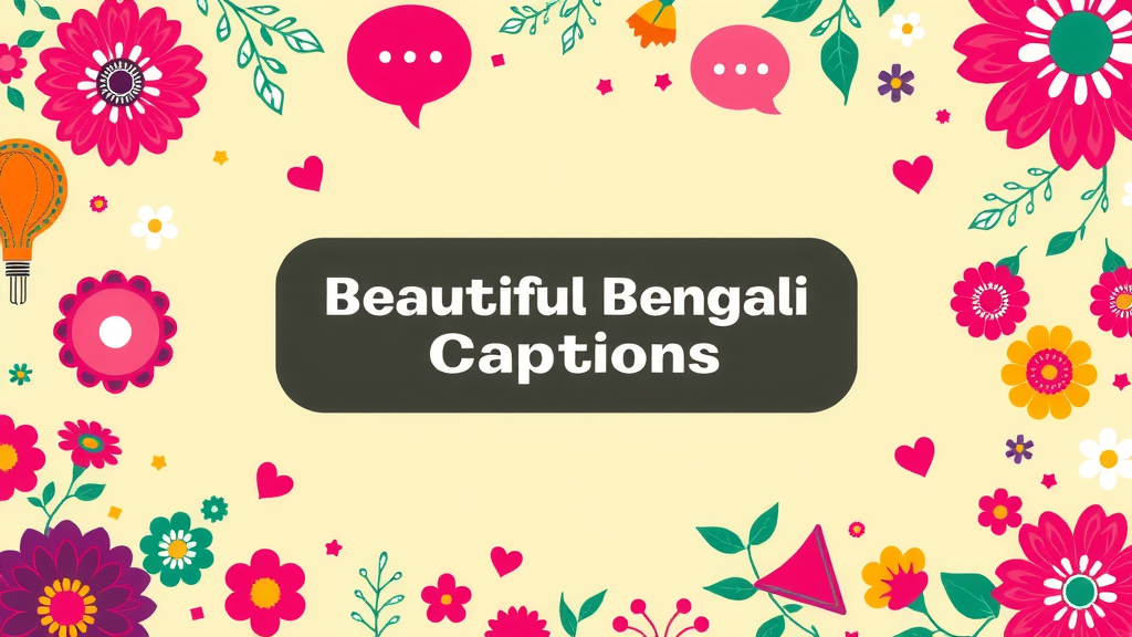 সুন্দর বাংলা ক্যাপশন