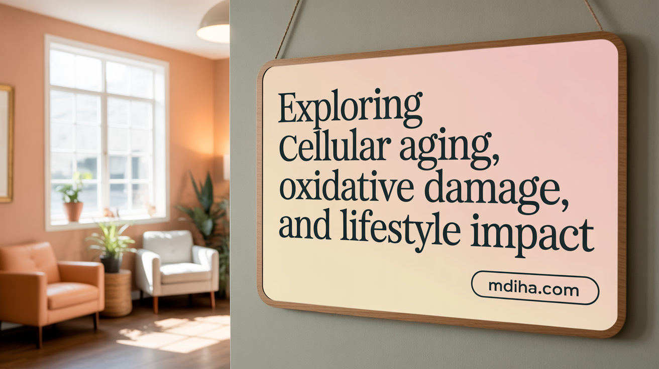 Exploring Cellular Senescence, Oxidative Damage, and Lifestyle Impact