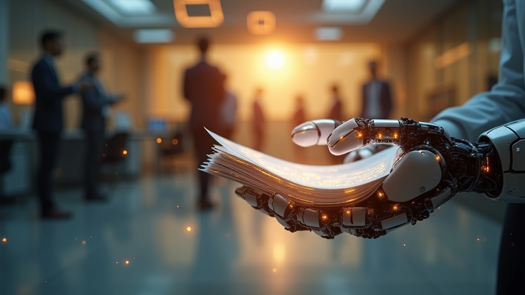 Ciudadano de Huelva interactuando con servicios públicos digitales eficientes, un resultado de la Automatización Robótica del Ayuntamiento.