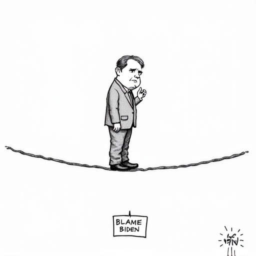 JD Vance Faces Backlash Over Epstein Communications Strategy single-panel cartoon