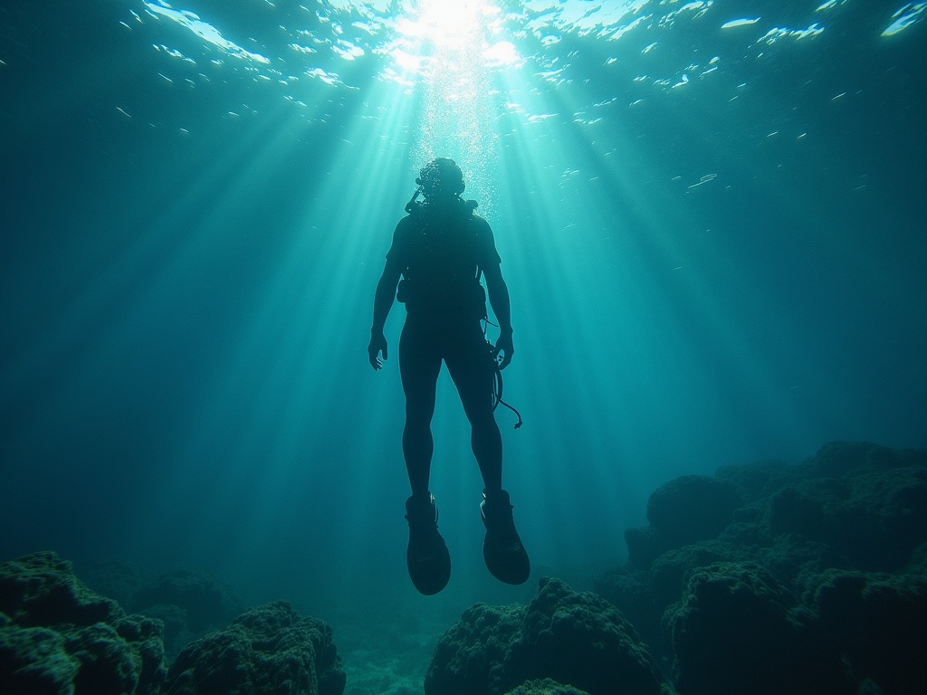 Map overview of underwater locations in American Odyssey