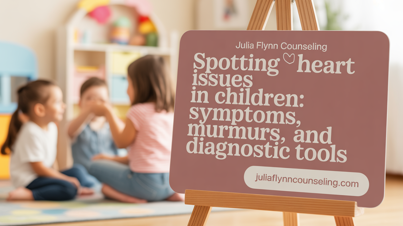 Spotting Heart Issues in Children: Symptoms, Murmurs, and Diagnostic Tools