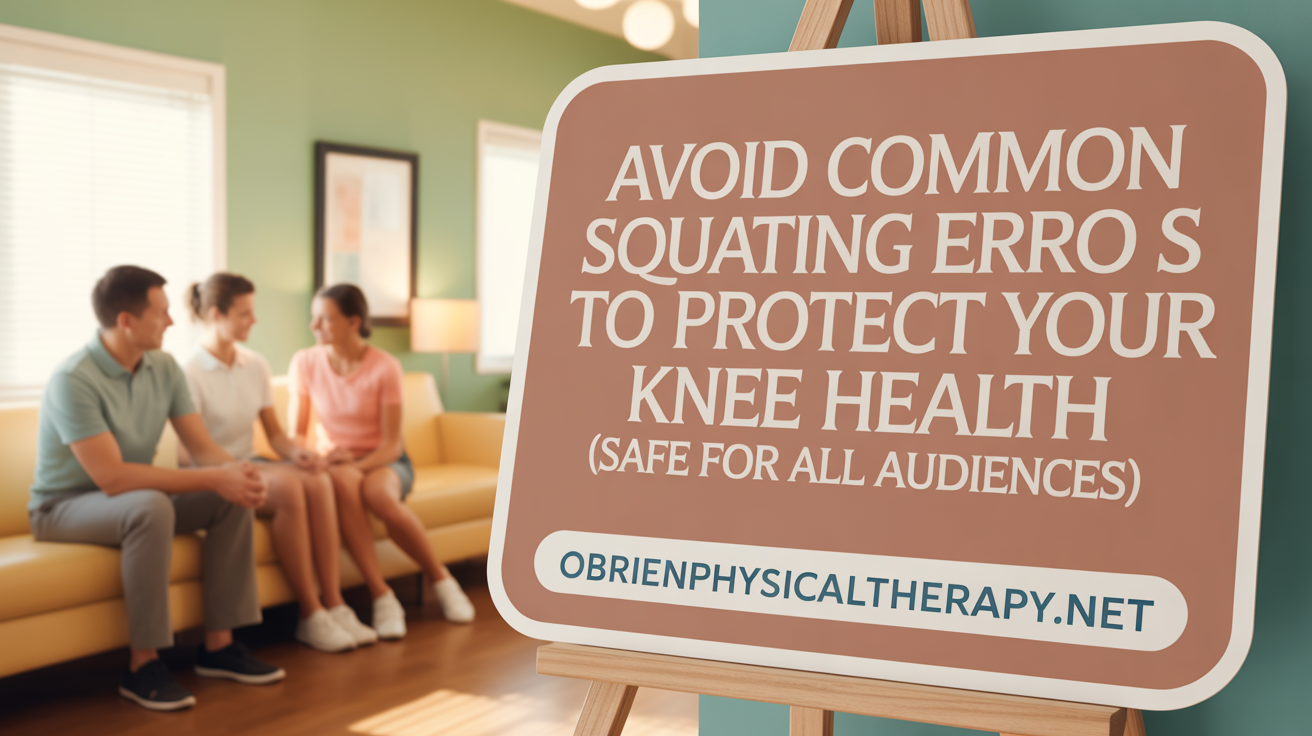 Avoid Common Squatting Errors to Protect Your Knee Health