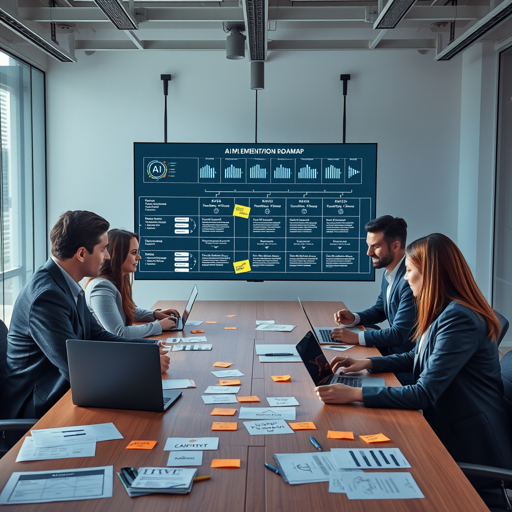 우리 회사에 맞는 AI 도입 계획과 실행 로드맵 만들기