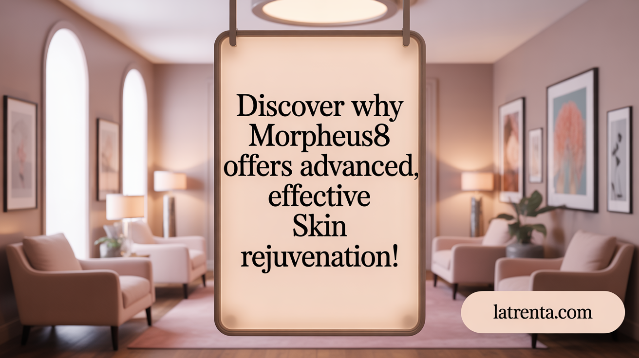 Discover Why Morpheus8 Offers Deeper, More Effective Skin Rejuvenation!