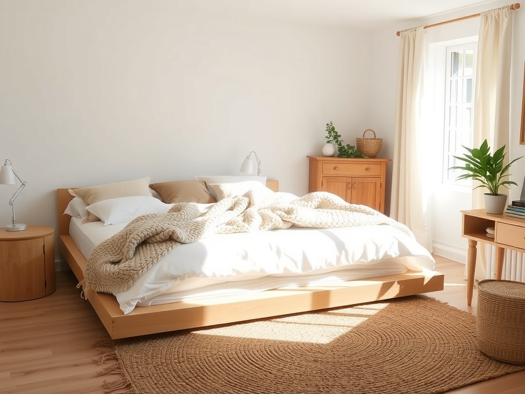 Embrace Serenity with Soft Neutrals and Natural Textures