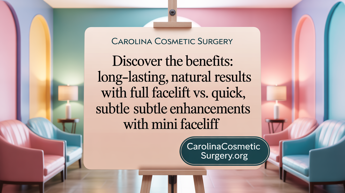 Discover the Benefits: Long-lasting, Natural Results with Full Facelift vs. Quick, Subtle Enhancements with Mini Facelift