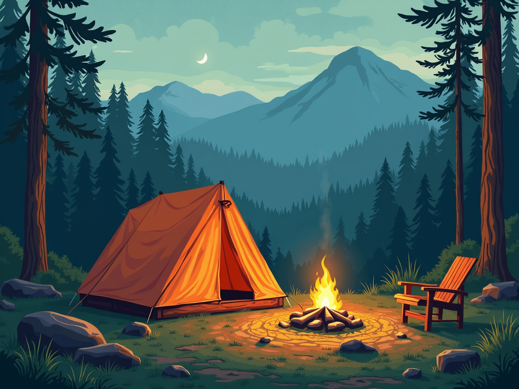 Anxious camper with GPS
