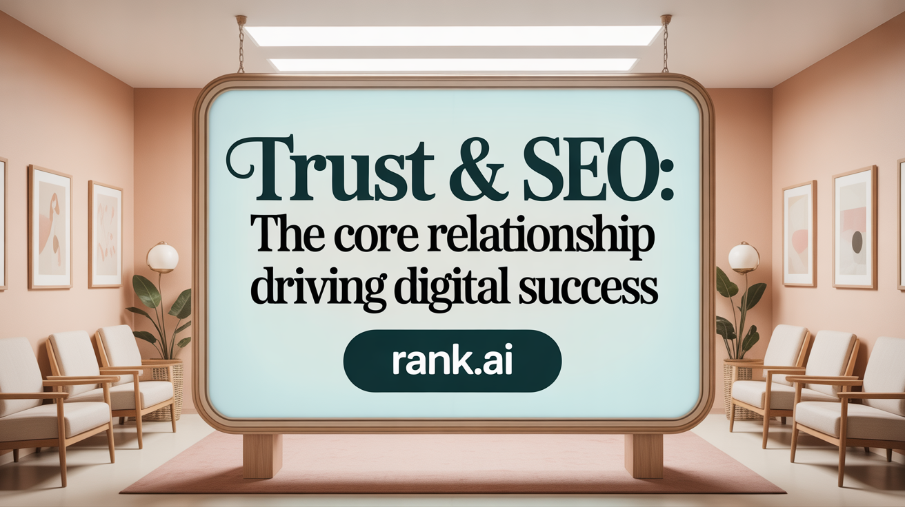 Trust &amp; SEO: The Core Relationship Driving Digital Success