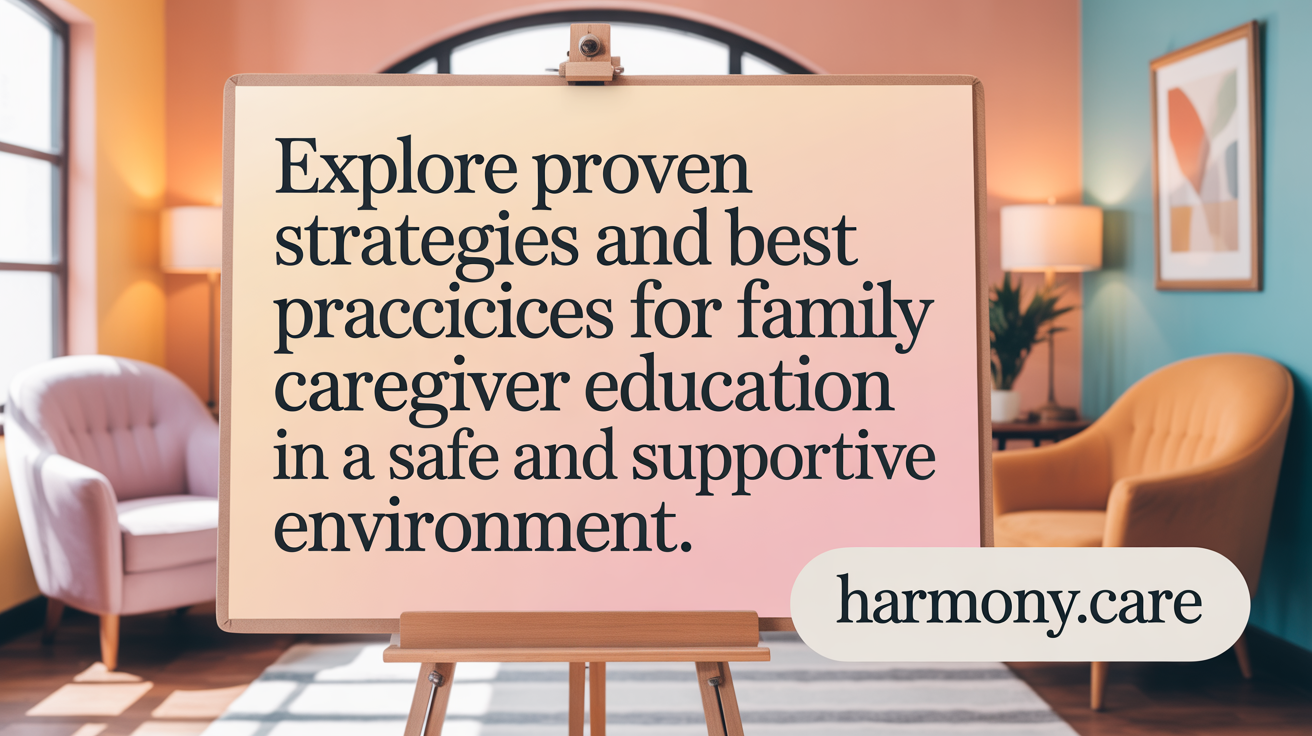 Explore Proven Strategies and Best Practices for Family Caregiver Education
