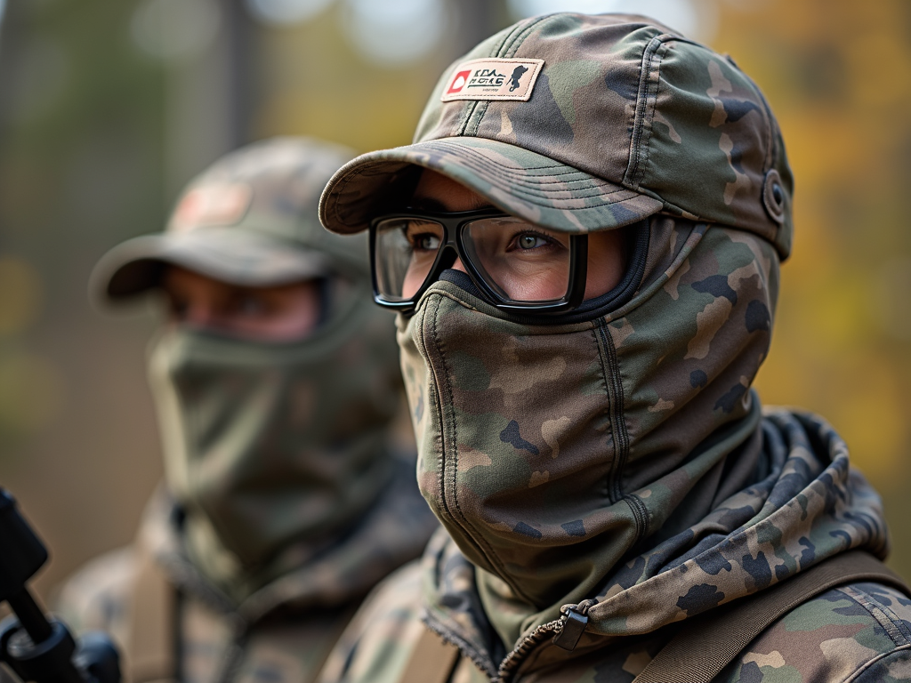 Breathability test in hunting mask study