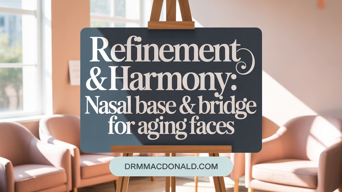 Refinement &amp; Harmony: Nasal Base &amp; Bridge for Aging Faces