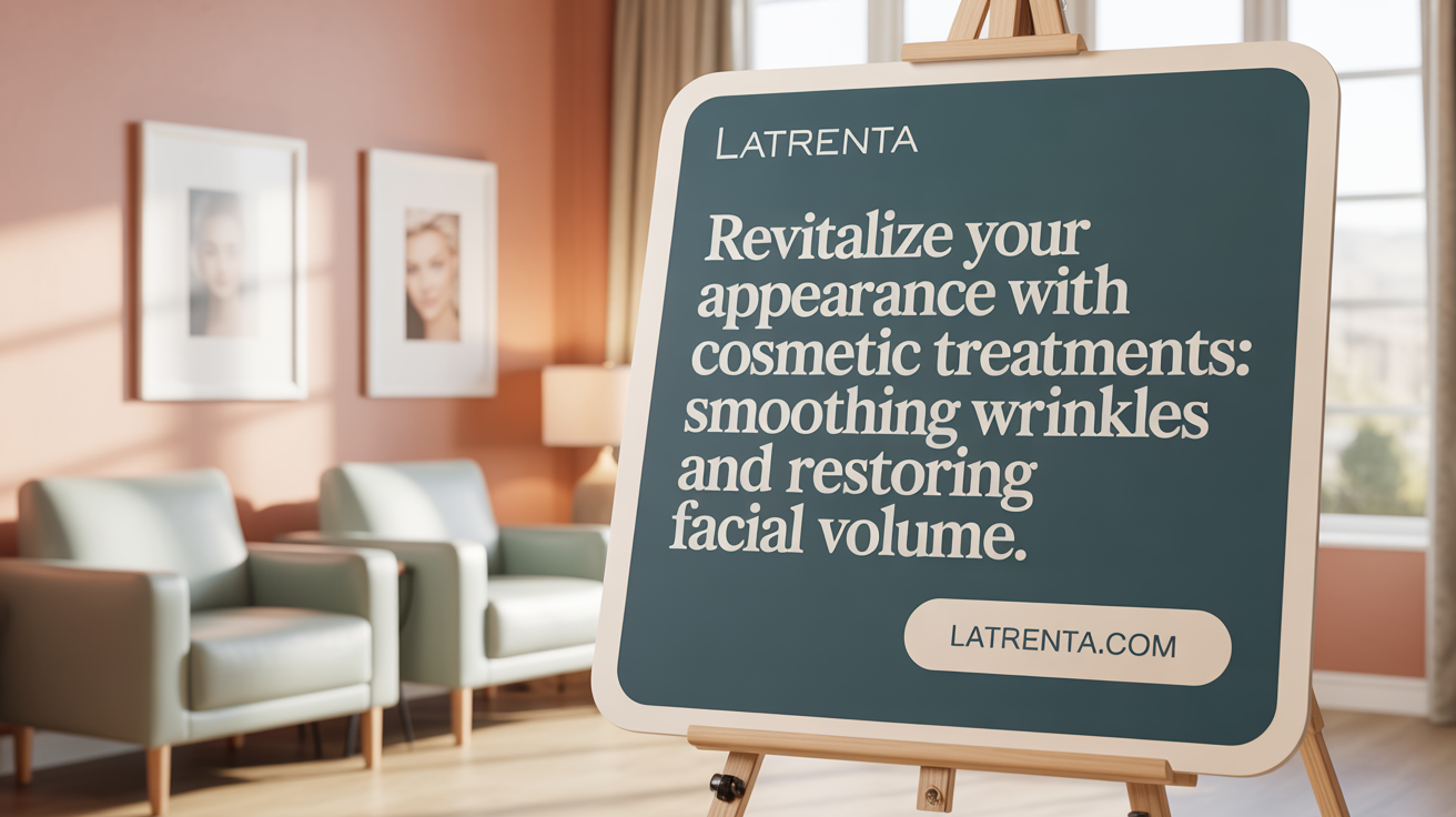 Revitalize your appearance with injectables: smoothing wrinkles and restoring facial volume.