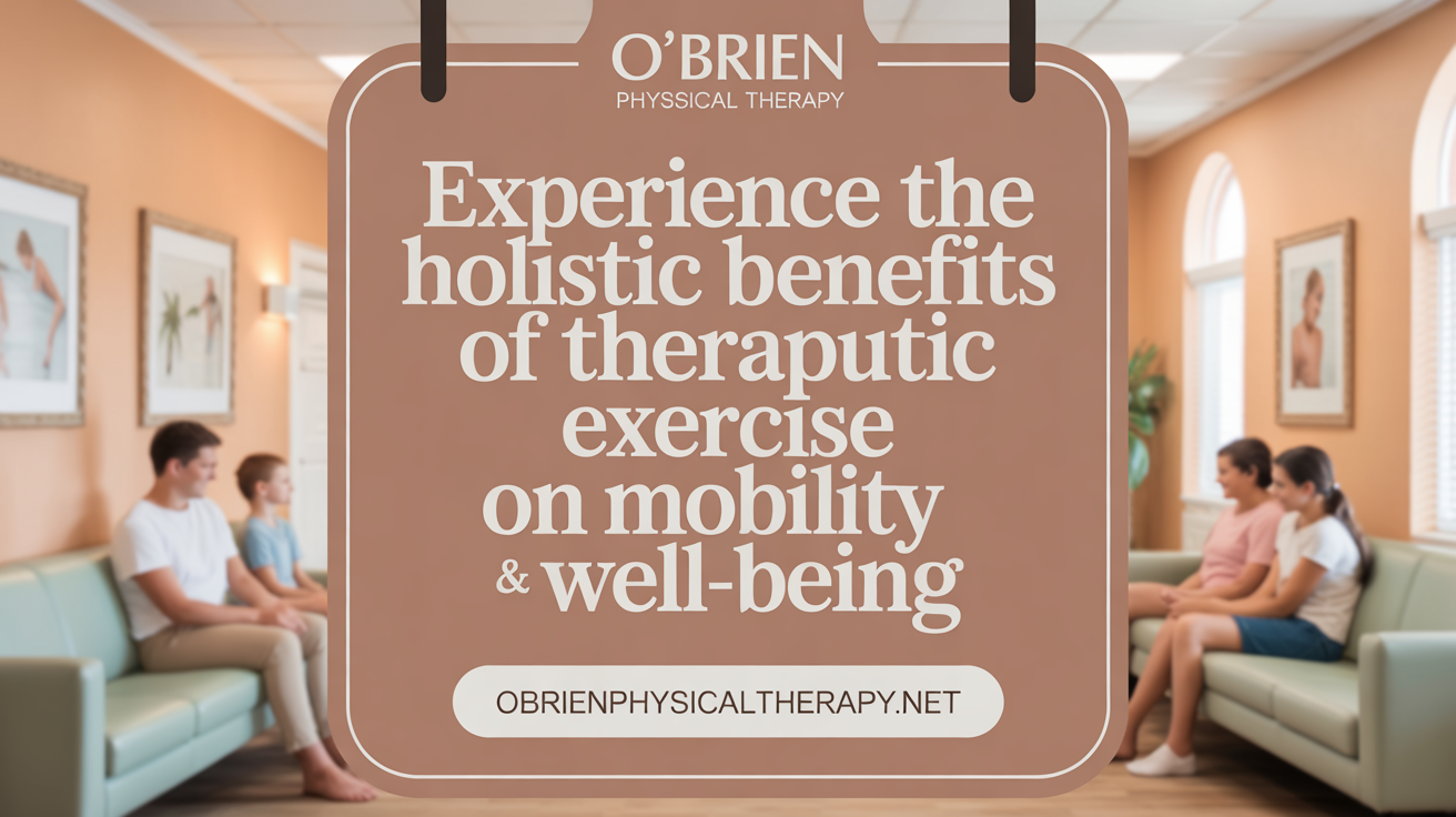 Experience the Holistic Benefits of Therapeutic Exercise on Mobility & Well-Being