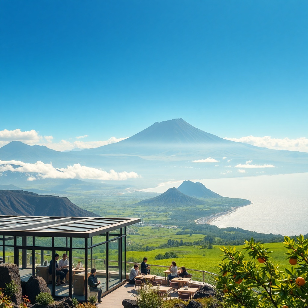 Jeju Island: Volcanic Scenery and Unique Cafés
