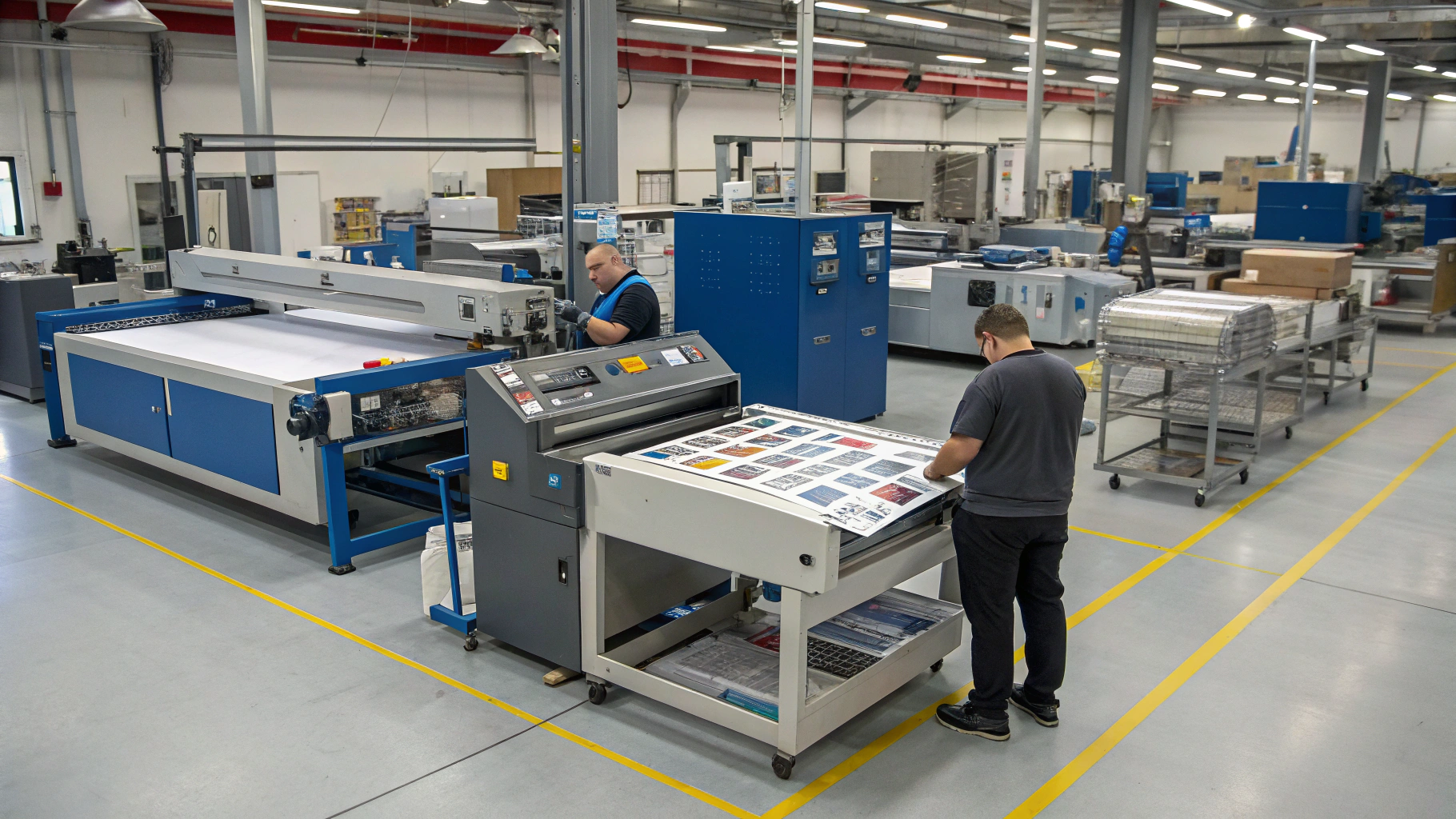 Quy trình in ấn và gia công sticker tại Kimconcept