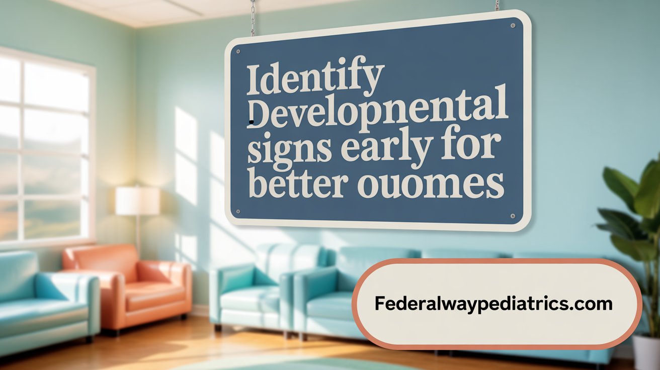 Identify Developmental Signs Early for Better Outcomes