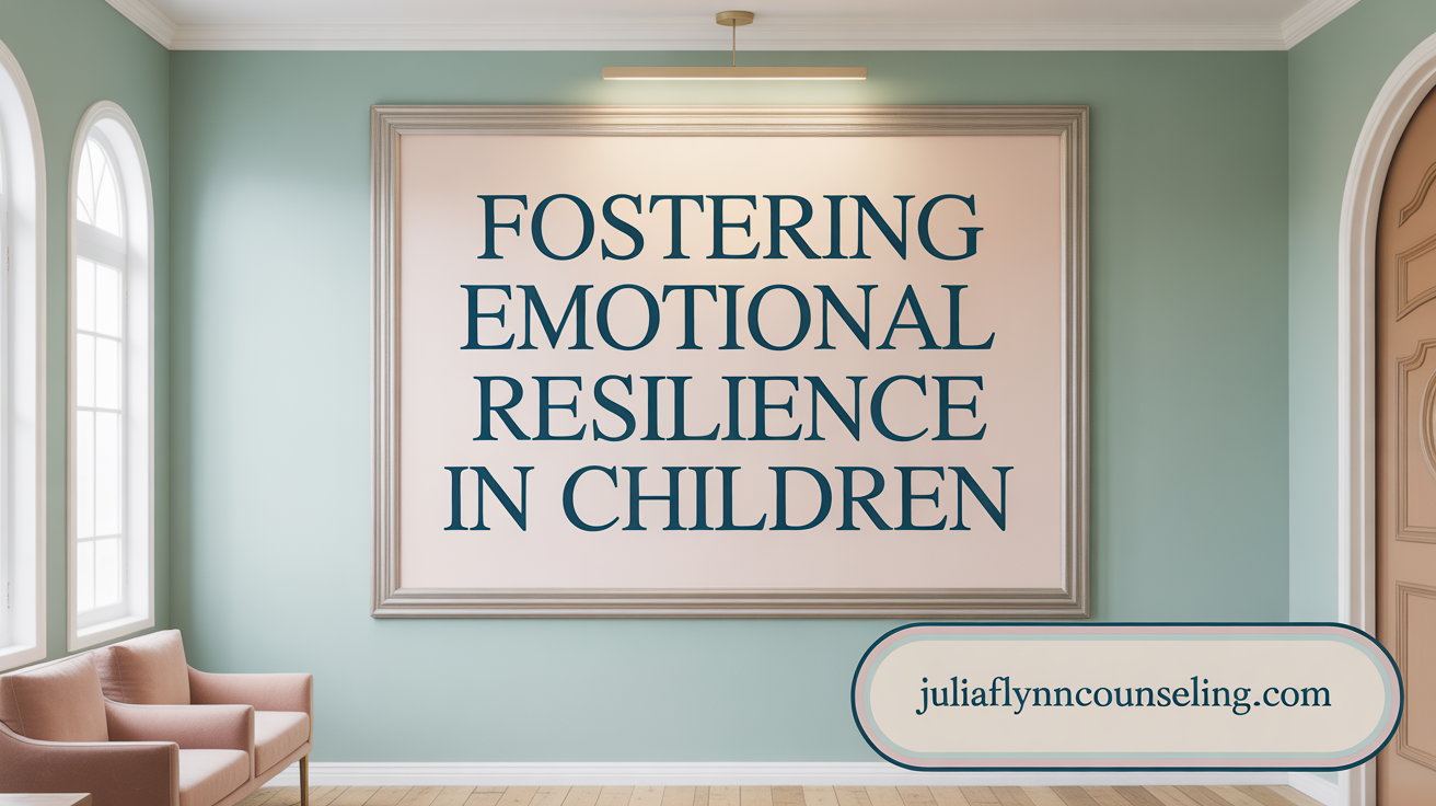 Fostering Emotional Resilience in Children