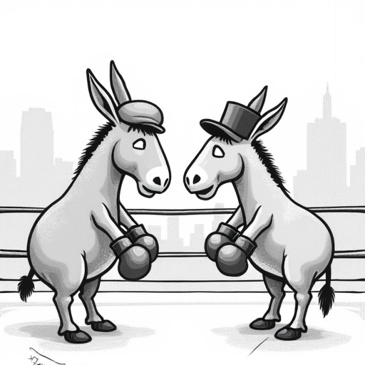 New York Primary Election Could Decide Next Mayor single-panel cartoon