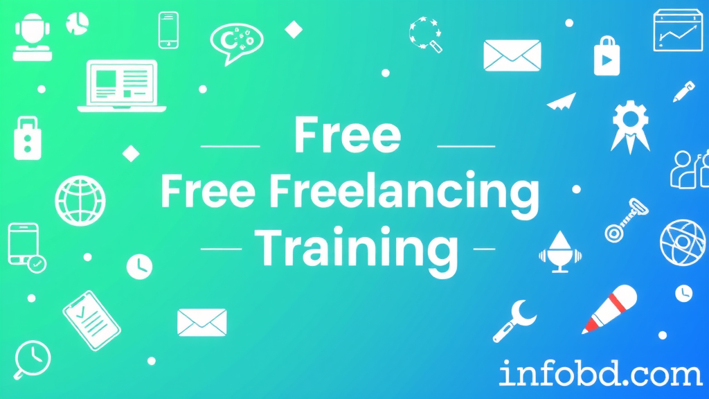 বিনামূল্যে ফ্রিল্যান্সিং প্রশিক্ষণ