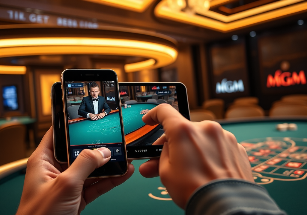 MGM 리조트 BetMGM 실적 상승 배경 분석 라이브 딜러 서비스와 모바일 최적화를 통한 고객 만족도 향상