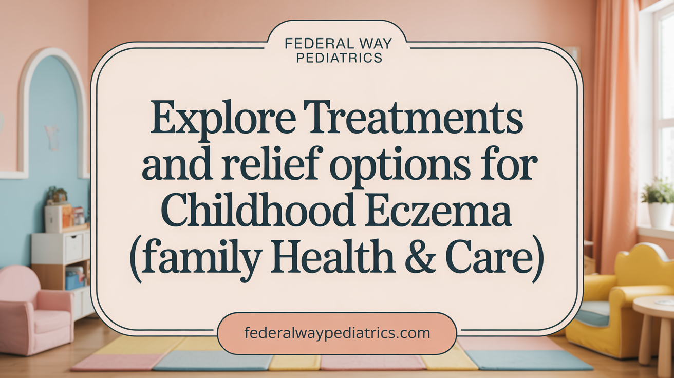 Explore Treatments and Relief Options for Childhood Eczema