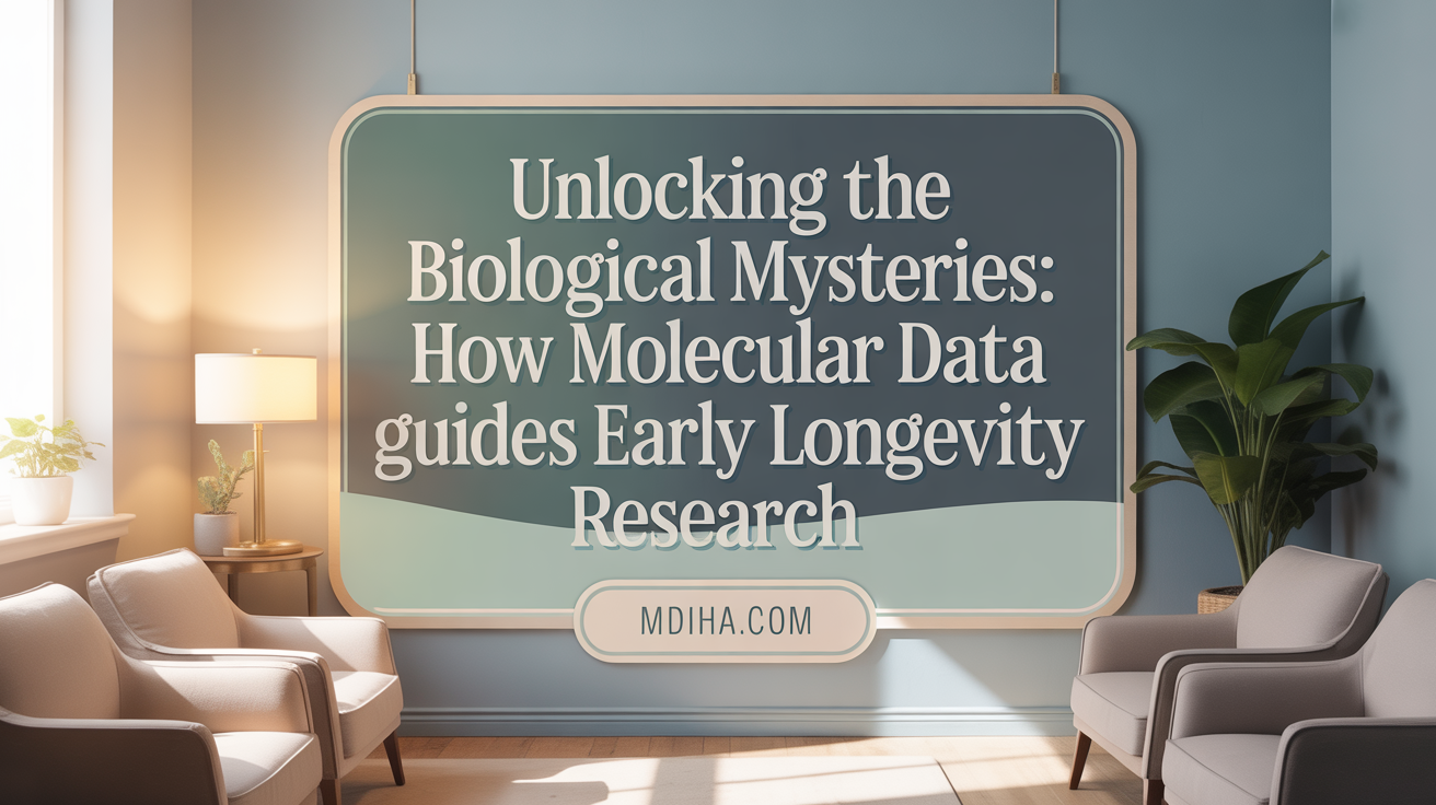 Unlocking the Biological Mysteries: How Molecular Data Guides Early Longevity Interventions