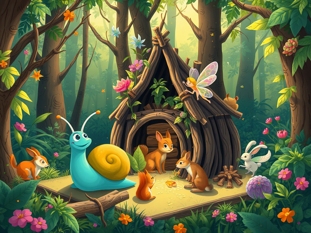 The Snail and the Fairy Home