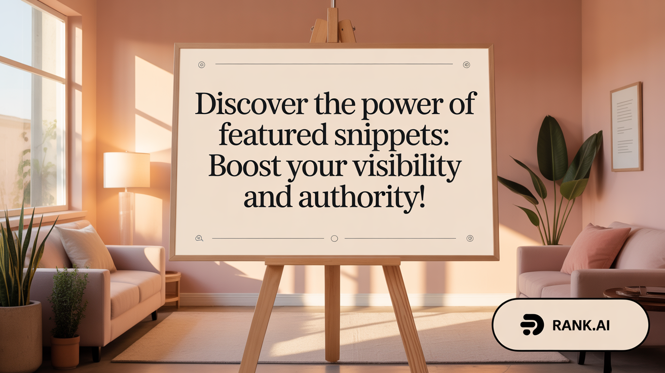 Discover the Power of Featured Snippets: Boost Your Visibility and Authority!