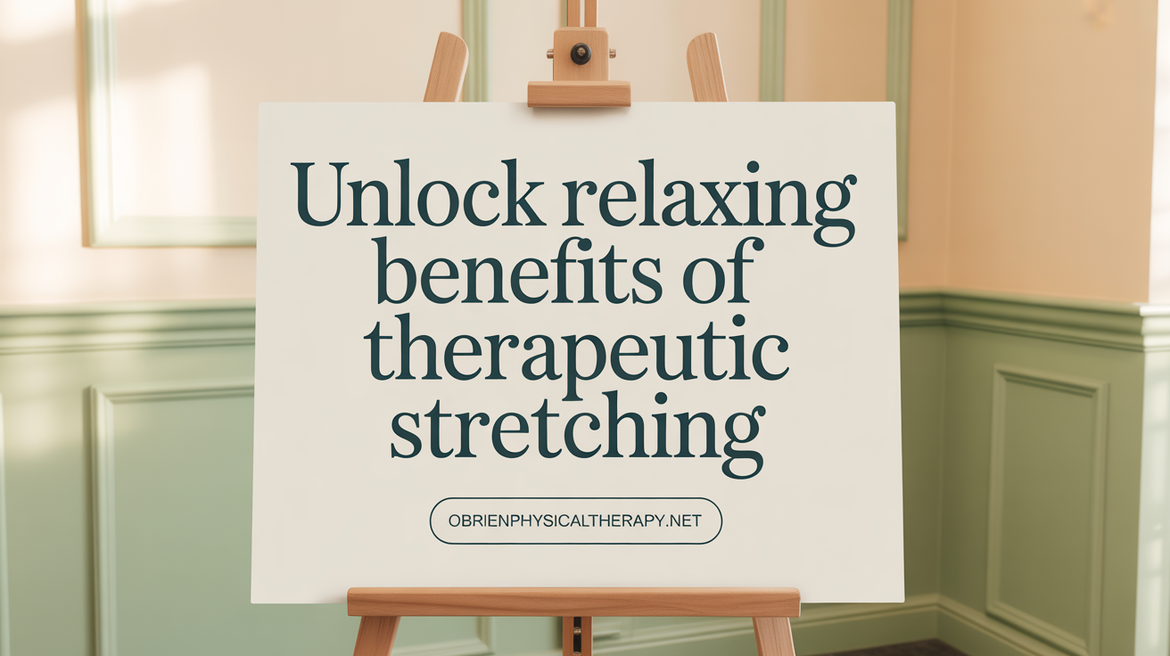 Unlock Healing Benefits of Therapeutic Stretching