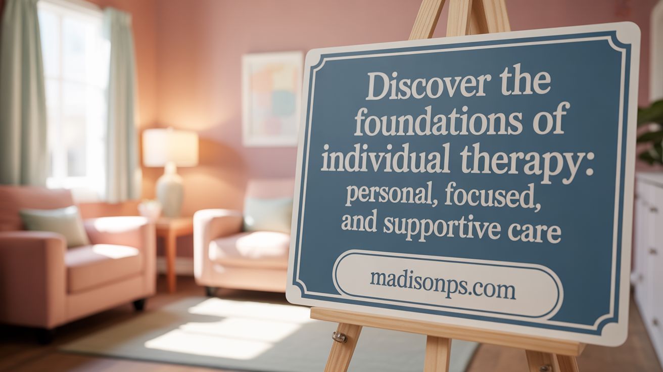 Discover the Foundations of Individual Therapy: Personal, Focused, and Tailored Care