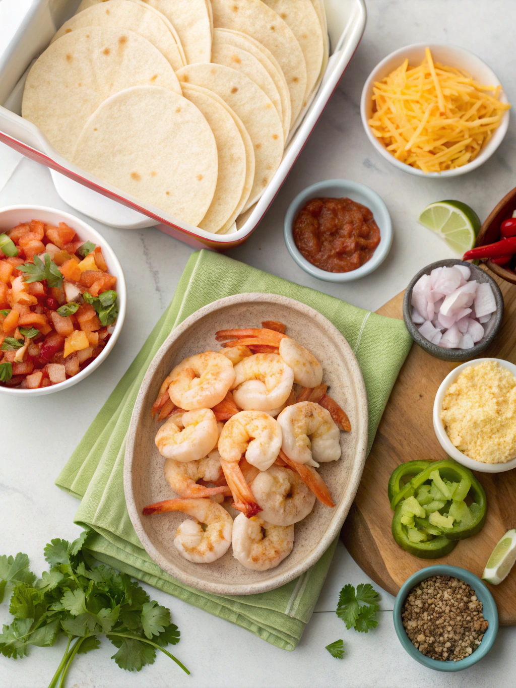 Recipe preparation steps