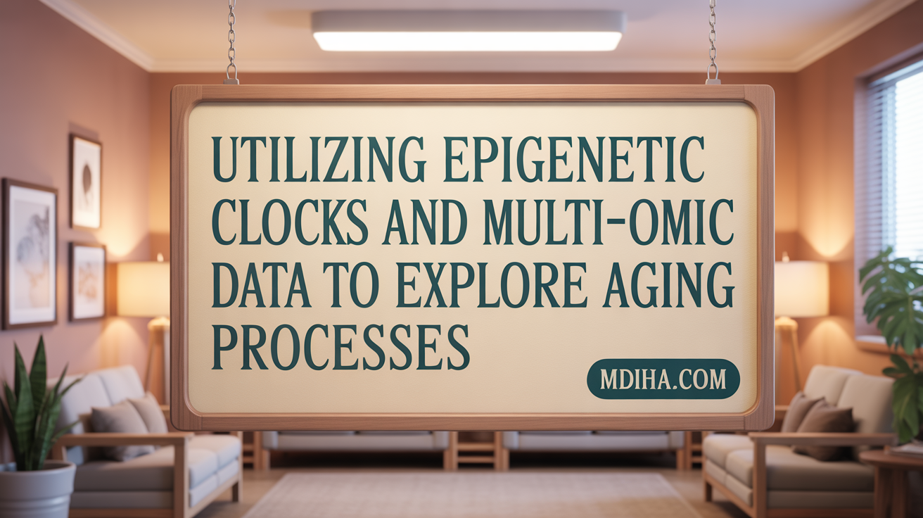 Utilizing epigenetic clocks and multi-omic data to monitor aging